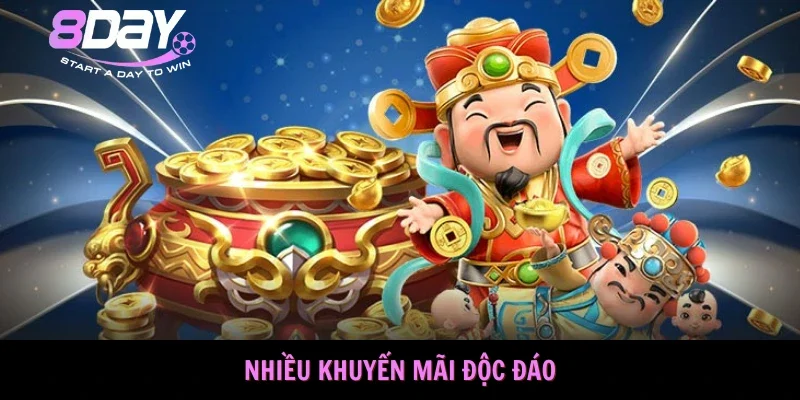 Nhiều khuyến mãi độc đáo
